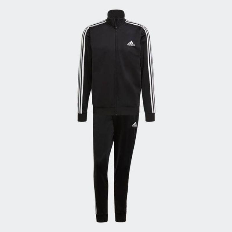 Bộ thể thao Adidas - Primegreen Essentials 3-Stripes Track Suit - Đen