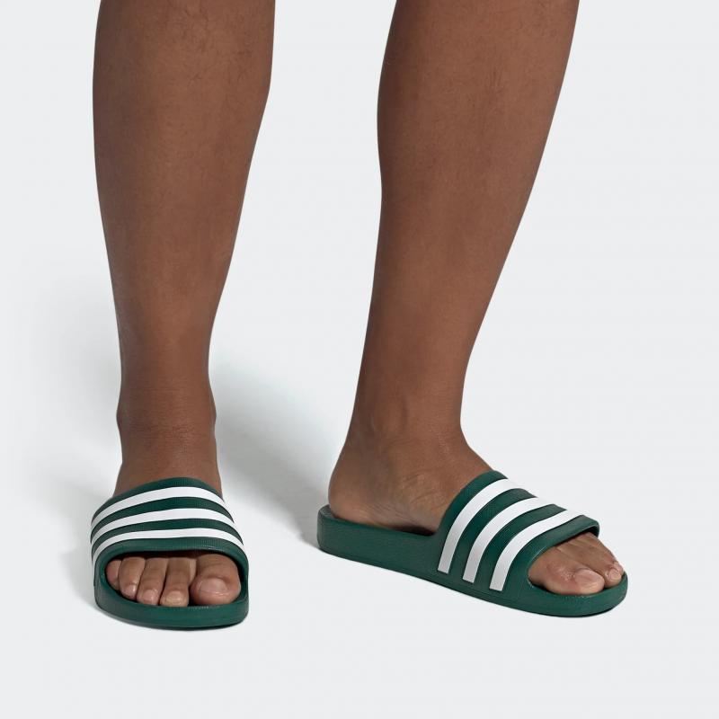 Dép Adidas Adilette Aqua Legend Ivy - Xanh Rêu