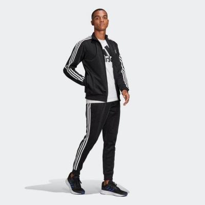 Bộ thể thao Adidas - Primegreen Essentials 3-Stripes Track Suit - Đen