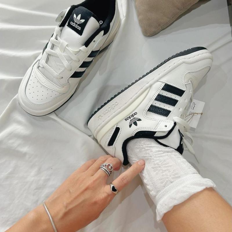Giày Adidas Forum Low CL ‘White Black’