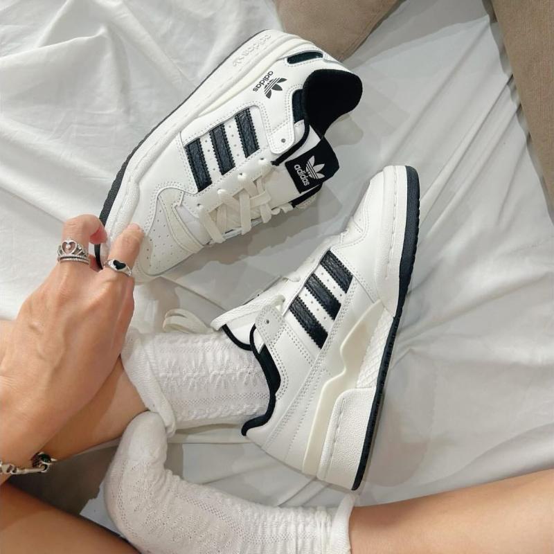 Giày Adidas Forum Low CL ‘White Black’