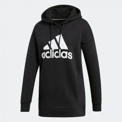 Áo Nỉ Adidas Must Haves Badge Of Sport Logo Hoodie Black