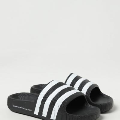 Dép Adidas 22 Slide 'Black White'