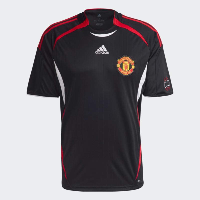 Áo Thun Adidas - Áo Đấu Teamgeist Manchester United - Đen