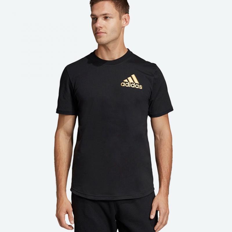 Áo phông Adidas Short Sleeve Round Neck Sport Id T-Shirt - Black