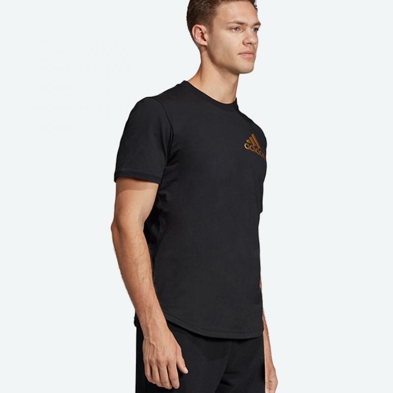 Áo phông Adidas Short Sleeve Round Neck Sport Id T-Shirt - Black