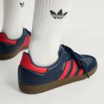 Giầy Adidas Samba “Arsenal” Navy Orange Red Colorway