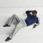 Giầy Adidas Samba “Arsenal” Navy Orange Red Colorway