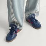Giầy Adidas Samba “Arsenal” Navy Orange Red Colorway