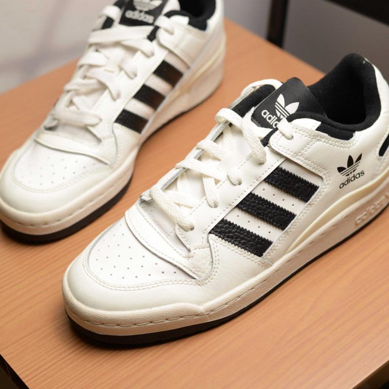 Giày Adidas Forum Low CL ‘White Black’