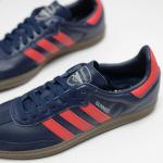 Giầy Adidas Samba “Arsenal” Navy Orange Red Colorway