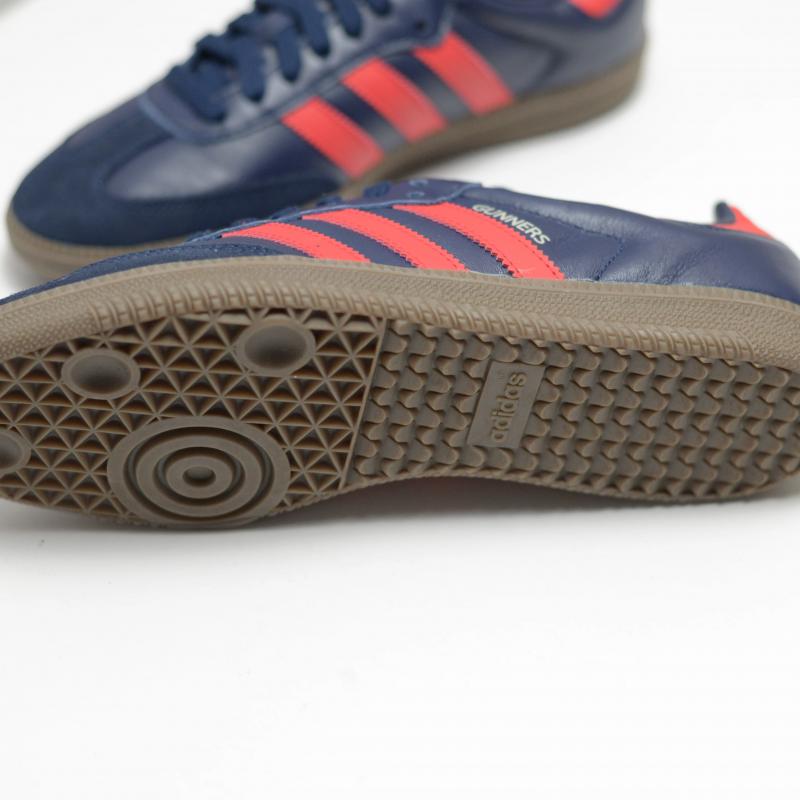 Giầy Adidas Samba “Arsenal” Navy Orange Red Colorway