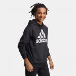 Áo Nỉ Adidas Must Haves Badge Of Sport Logo Hoodie Black