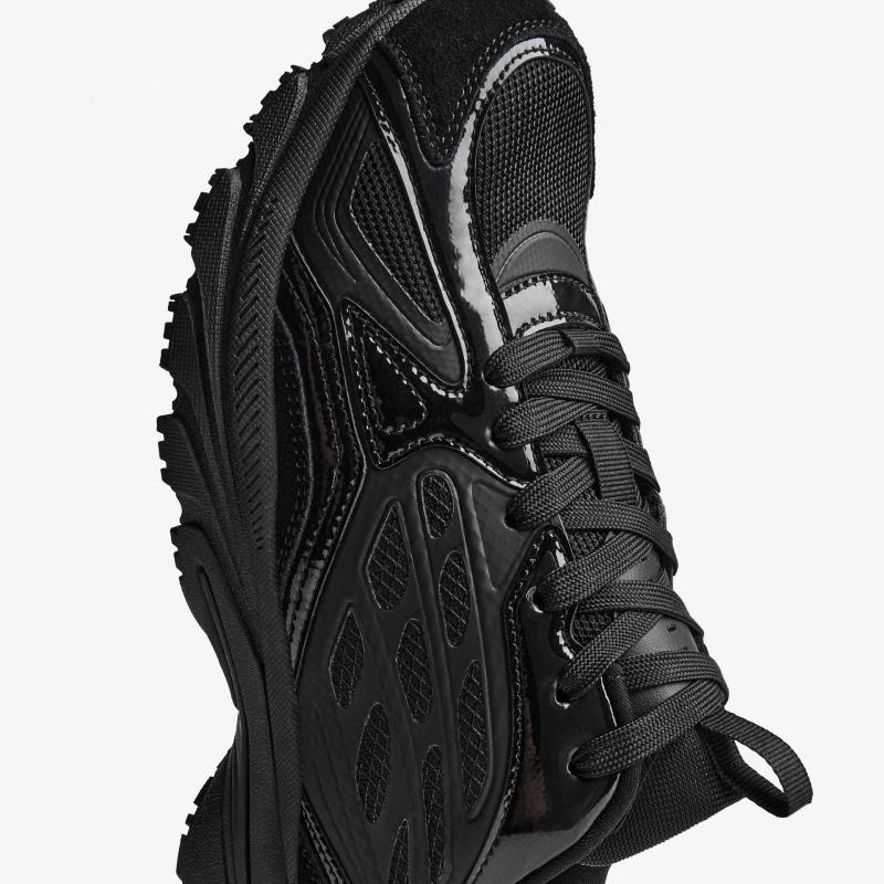 Giầy Bershka Casual Multi-Piece Trainers Black