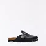 Giầy Bershka Clogs With Buckle Detail