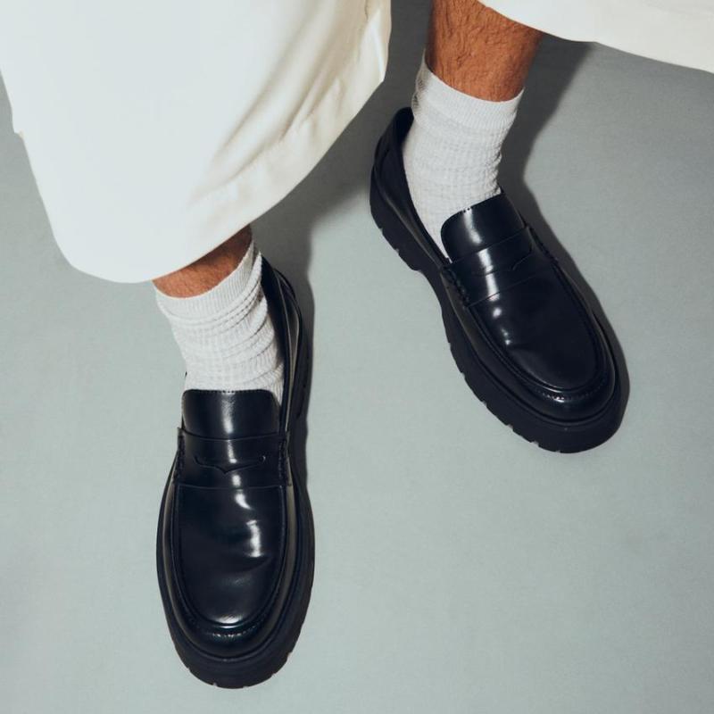 Giầy Bershka Chunky Sole Loafers