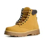 Giầy Bershka Lace-up Ankle Boots - Yellow