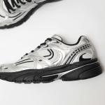 Giầy Bershka Multi-Piece Sneakers in Silver