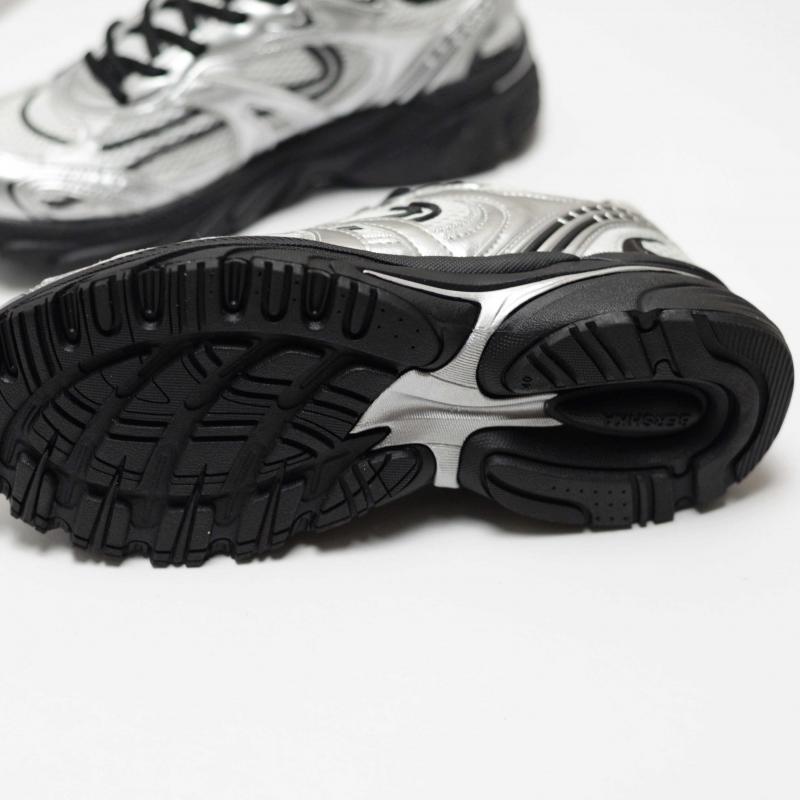 Giầy Bershka Multi-Piece Sneakers in Silver