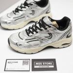 Giầy Bershka Multi-Piece Sneakers in Silver