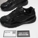 Giầy Bershka Casual Multi-Piece Trainers Black