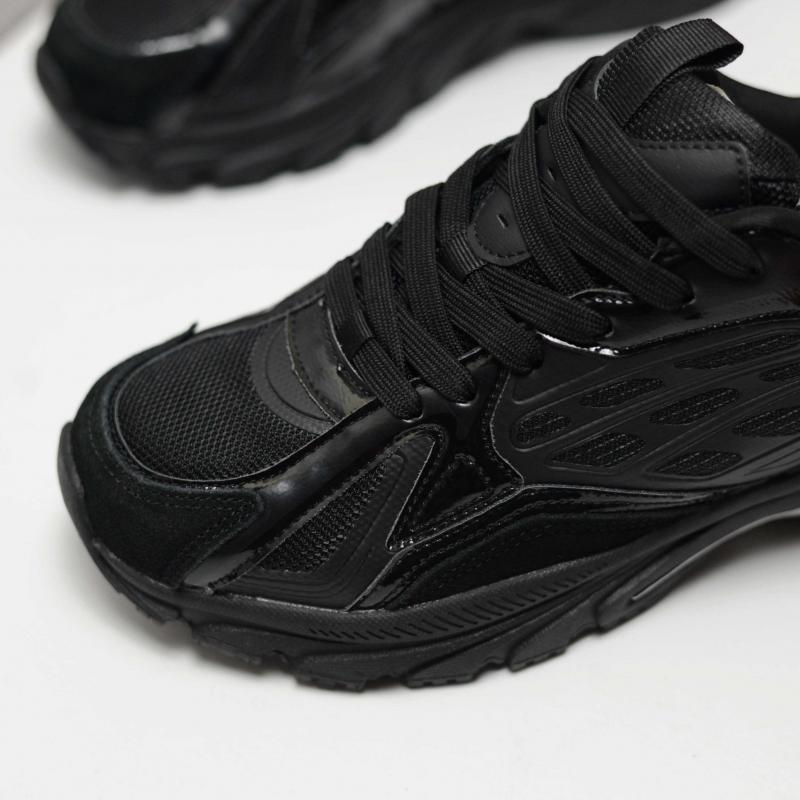 Giầy Bershka Casual Multi-Piece Trainers Black