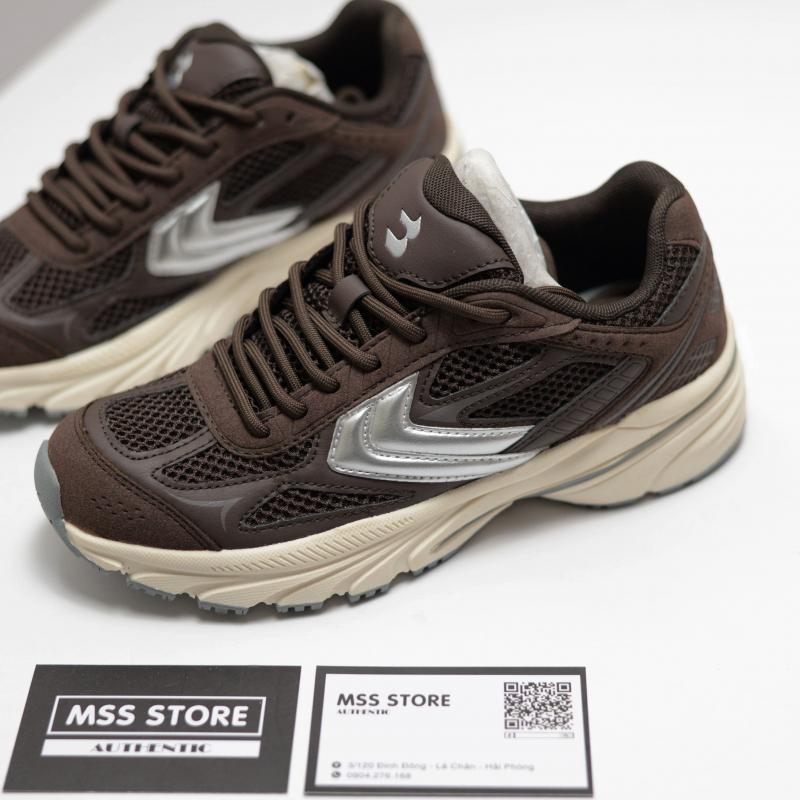 Giầy Bershka Multi-Piece Sneakers Brown