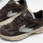 Giầy Bershka Multi-Piece Sneakers Brown