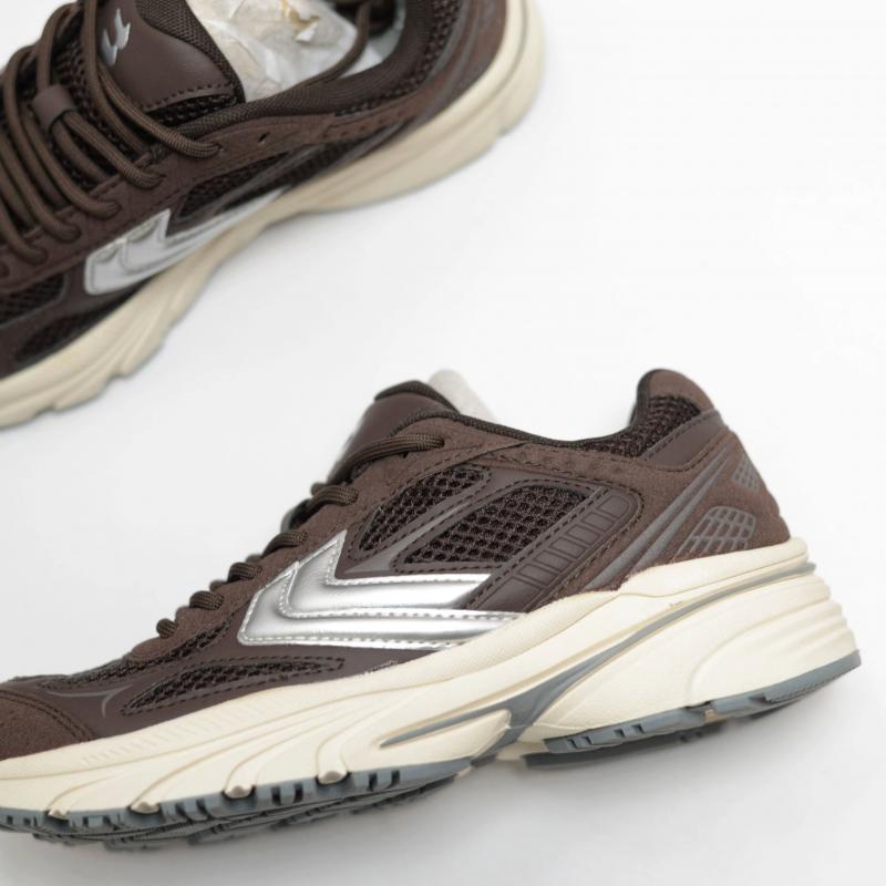 Giầy Bershka Multi-Piece Sneakers Brown