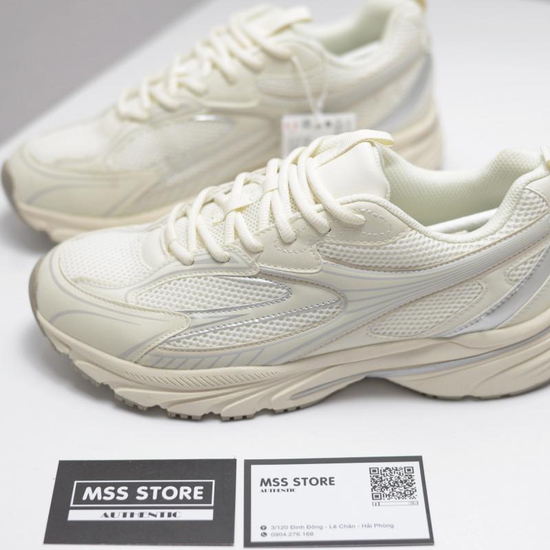 Giầy Bershka Multi-Piece Sneakers White