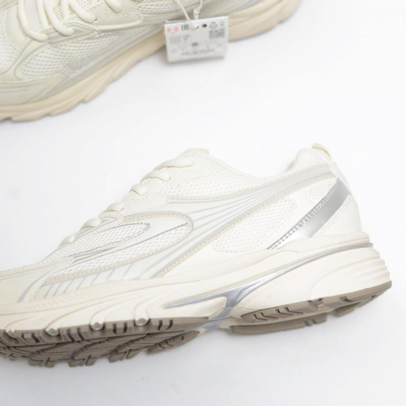 Giầy Bershka Multi-Piece Sneakers White