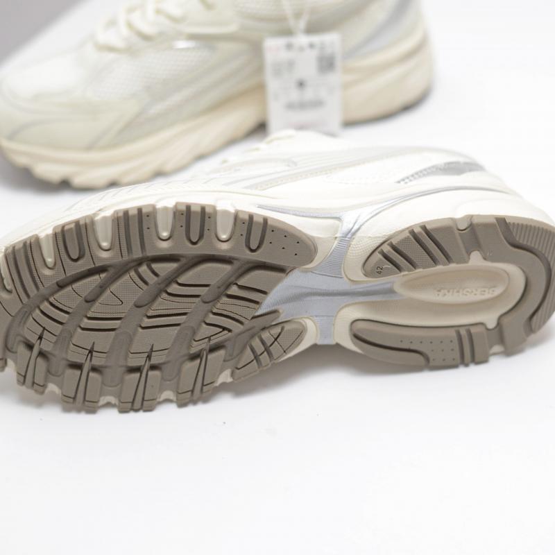 Giầy Bershka Multi-Piece Sneakers White