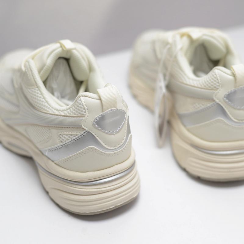 Giầy Bershka Multi-Piece Sneakers White