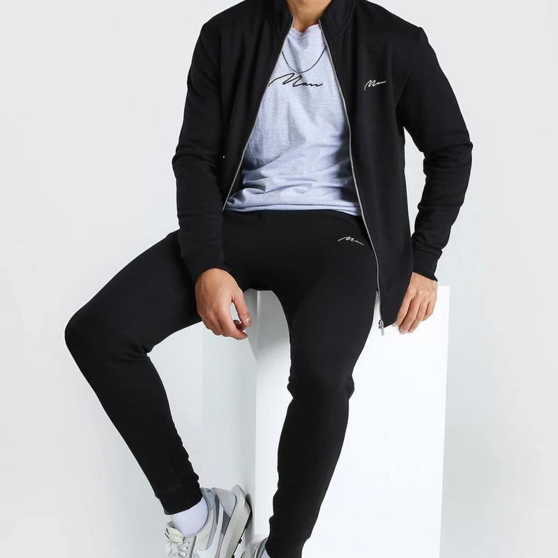 Bộ quần áo Boohoo Man Signature Funnel Neck Tracksuit