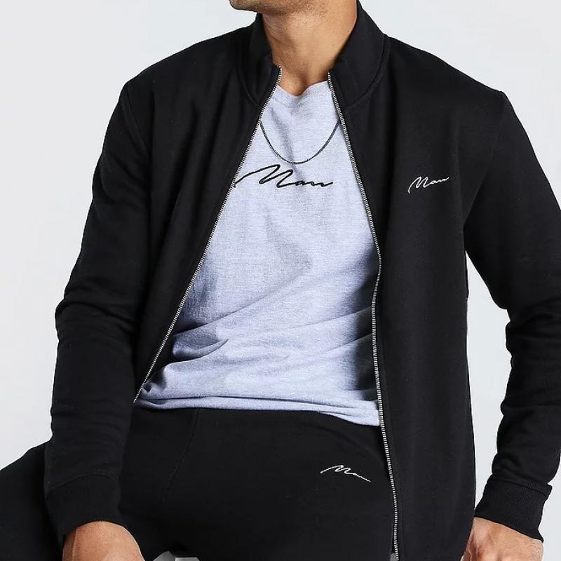 Bộ quần áo Boohoo Man Signature Funnel Neck Tracksuit