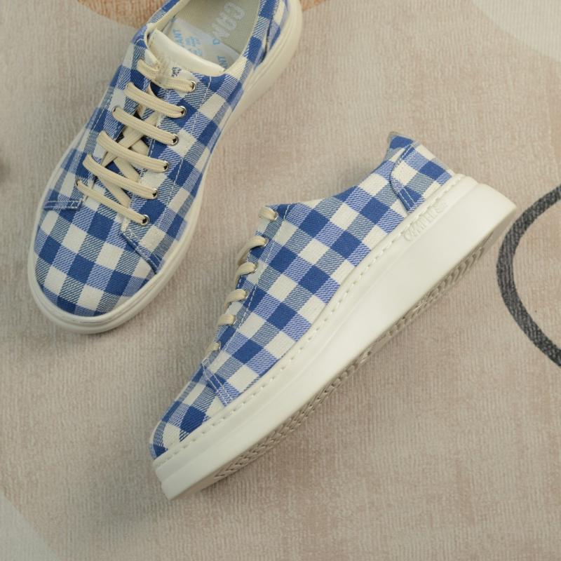 Giầy Camper Blue Gingham