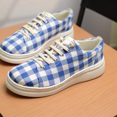 Giầy Camper Blue Gingham