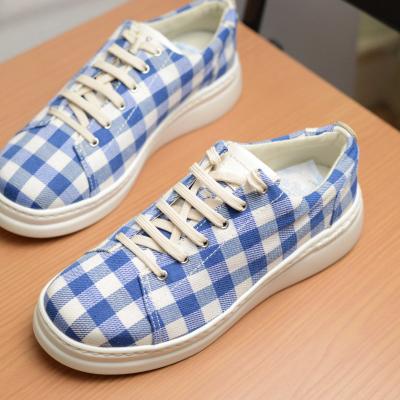Giầy Camper Blue Gingham