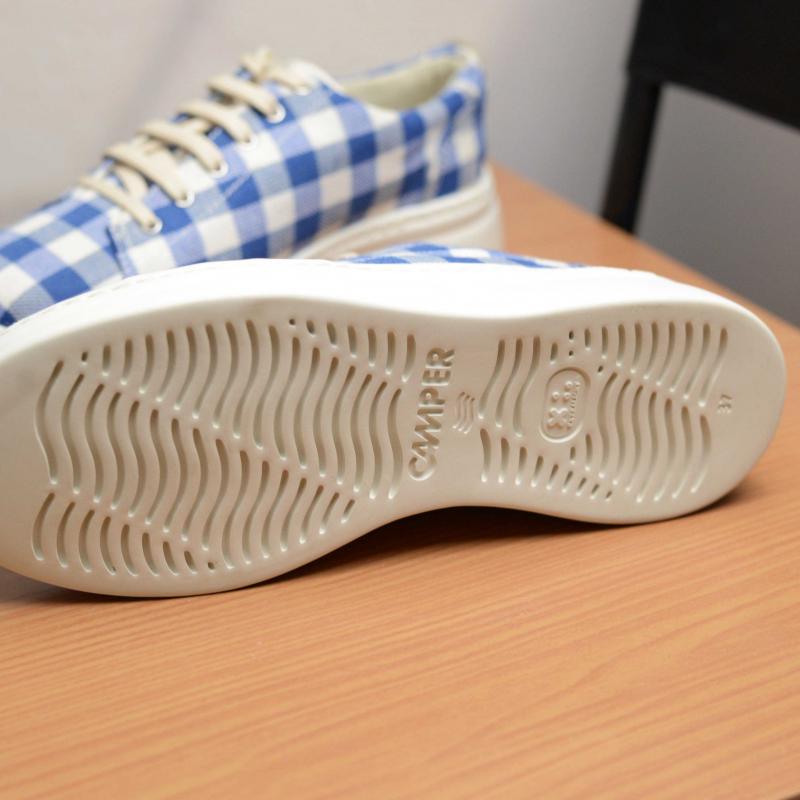 Giầy Camper Blue Gingham