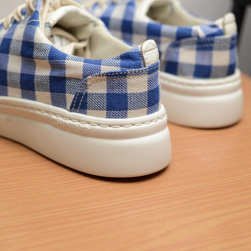 Giầy Camper Blue Gingham