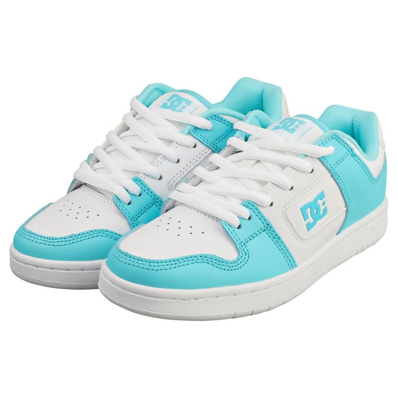 Giầy DC Shoes MANTECA 4 Women Skate Trainers in White Blue