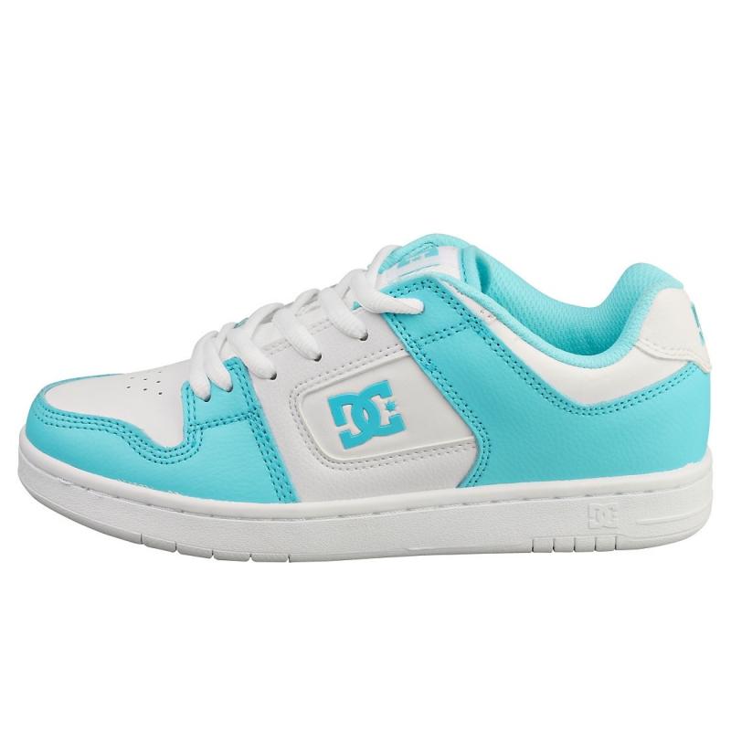 Giầy DC Shoes MANTECA 4 Women Skate Trainers in White Blue