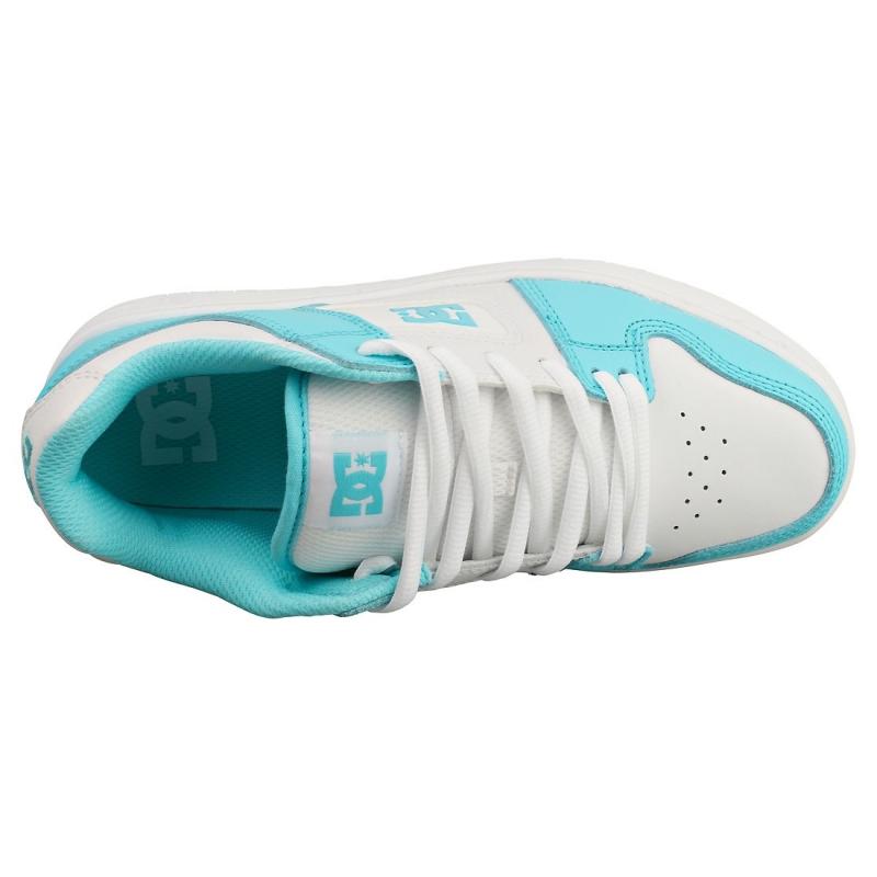 Giầy DC Shoes MANTECA 4 Women Skate Trainers in White Blue