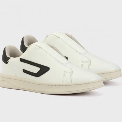 Giầy Diesel Contrasting D Patch Leather S-Athene So Slip On Sneakers