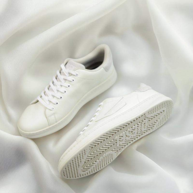 Giầy Diesel White ‘S-Athene’ Sneakers