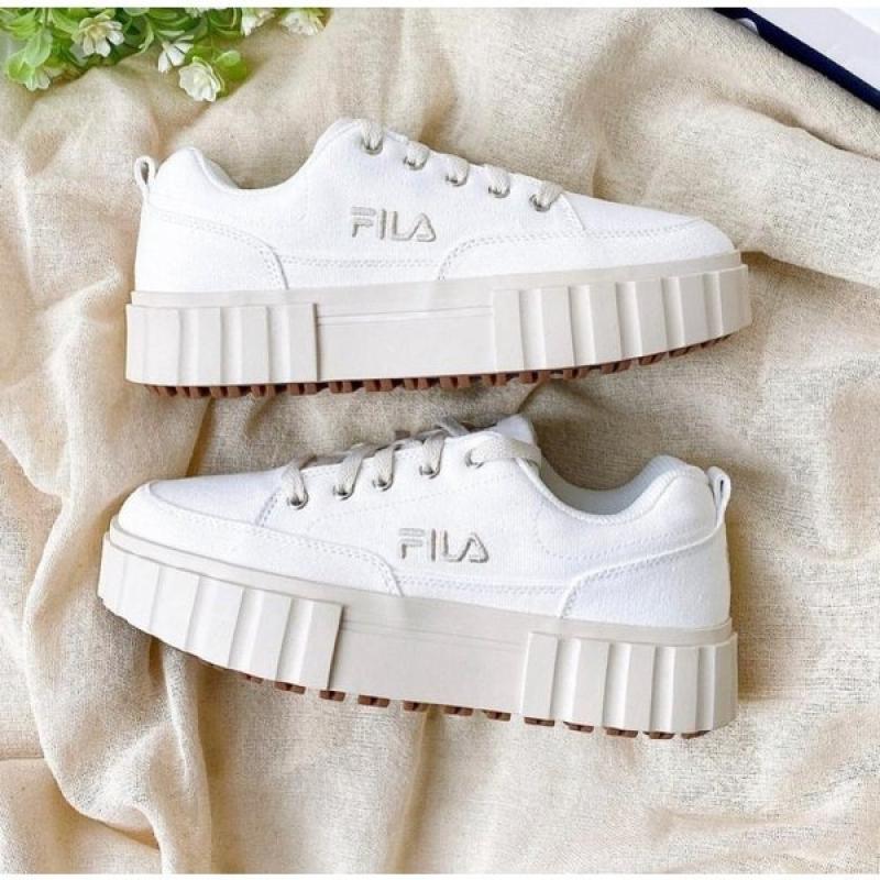 Giầy Fila Sandblast Raw CV Beige