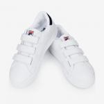 Giầy Fila Unisex Court Deluxe Velcro White/Navy