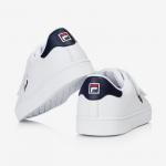 Giầy Fila Unisex Court Deluxe Velcro White/Navy