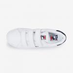 Giầy Fila Unisex Court Deluxe Velcro White/Navy