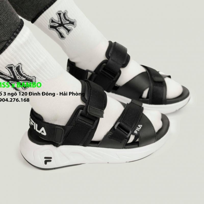 Dép Sandals Fila Rave Đen